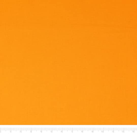 SINGER Solid Orange Cotton Fabric